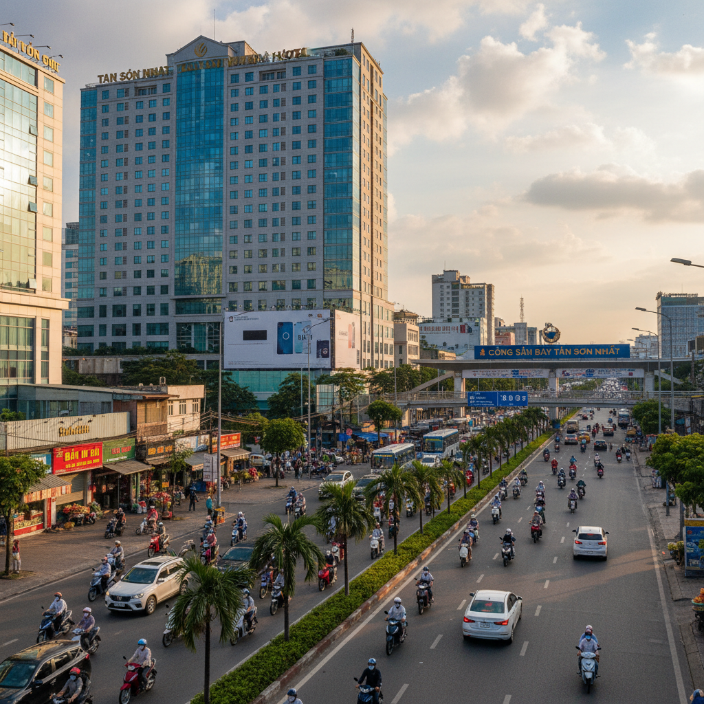 Business school building in Ho Chi Minh City